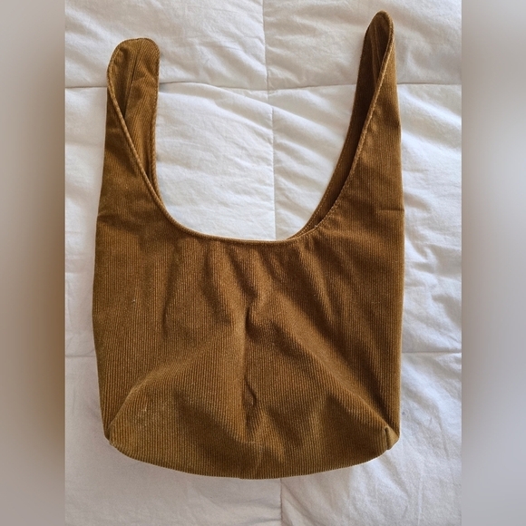 Merit Beauty Corduroy Bag/Make Up/Golden Brown - Picture 2 of 4